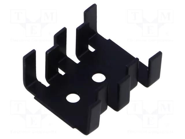 Heatsink: extruded; U; SOT32,SOT93,TO126,TO218,TO220,TO247,TOP3 SEIFERT ELECTRONIC KL-167/SW