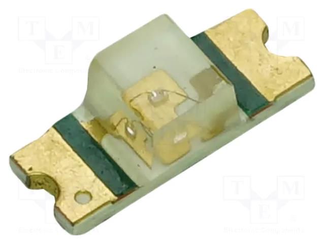 LED; green; SMD; 1205; 20÷50mcd; 1.7÷2.5VDC; 3.2x1.2x1.1mm; 140° QT-Brightek Corporation QBLP655R-AG1