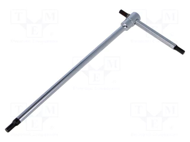Wrench; hex key; HEX 4.5mm; Overall len: 195mm; Kind of handle: T BETA BE951/4.5