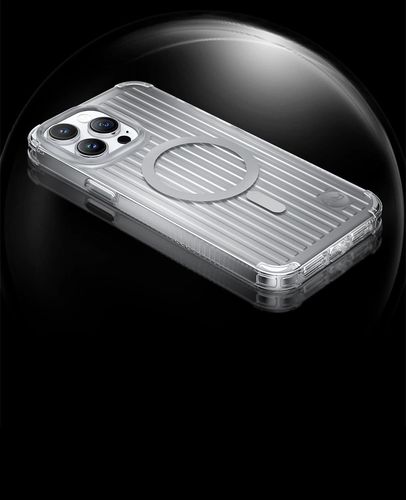 Kingxbar PQY Go Out Series magnetic case for iPhone 14 MagSafe silver, Kingxbar 6959003509284 6959003509284