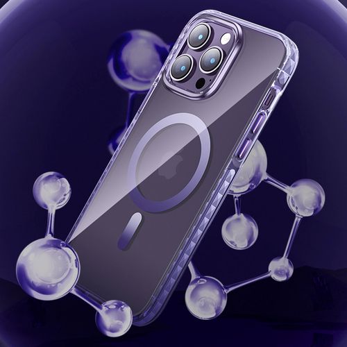 Kingxbar PQY Ice Crystal Series magnetic case for iPhone 14 MagSafe silver, Kingxbar 6959003509161