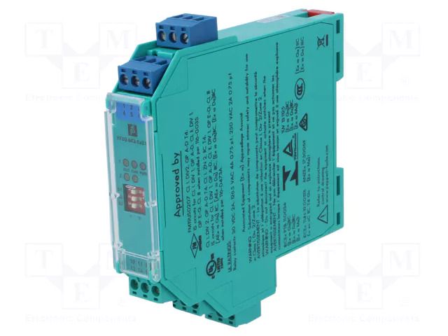 Converter: signal separator; for DIN rail mounting; binary; IP20 PEPPERL+FUCHS KFD2-SR2-EX2.W