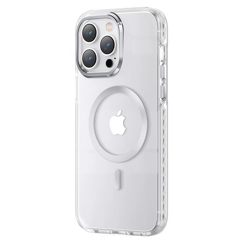 Kingxbar PQY Ice Crystal Series magnetic case for iPhone 14 Plus MagSafe silver, Kingxbar 6959003509185