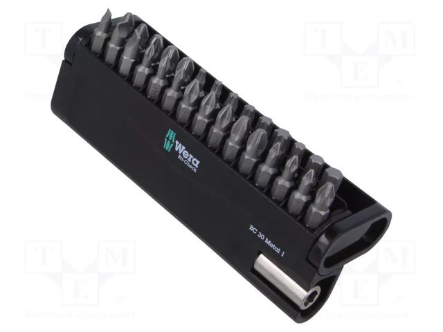 Kit: screwdriver bits; Holder: C6,3mm; Overall len: 25mm; 1/4" WERA WERA.05057440001