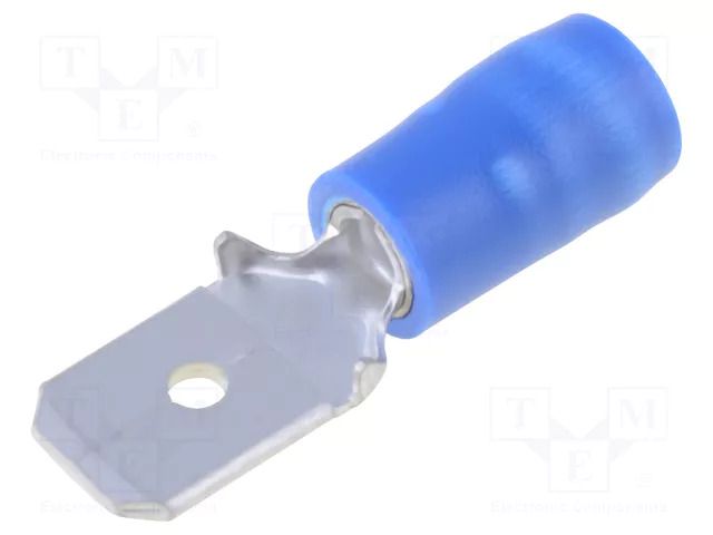 Terminal: flat; 6.3mm; 0.8mm; male; 2mm2; crimped; for cable NICHIFU TMDV630820-M