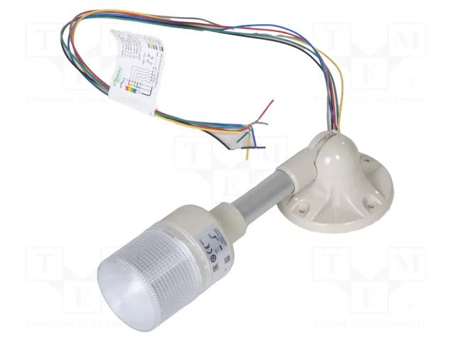 Signalling column; red; LED; 24VDC; 24VAC; Sound level: 85dB; 60mm SCHNEIDER ELECTRIC XVGB1SMFA