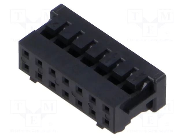 Connector: wire-wire/PCB; plug; female; PIN: 14; SignalBee; crimped HIROSE DF11-14DS-2C-20