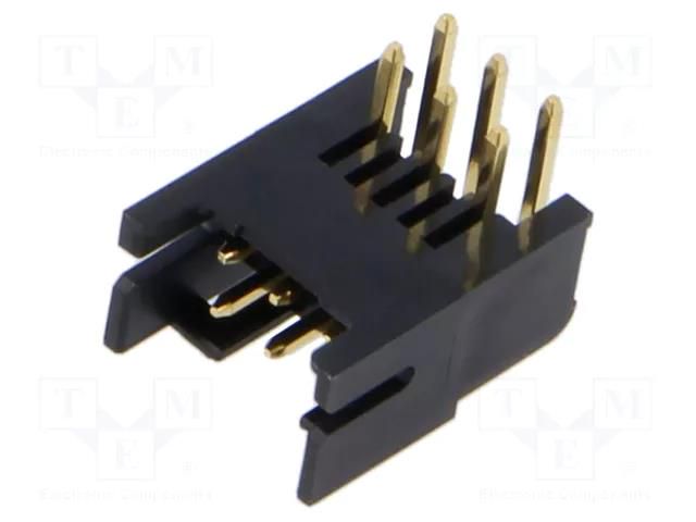 Connector: PCB-cable/PCB; socket; male; PIN: 6; SignalBee; THT; 2mm HIROSE DF11-6DP-2DS-52