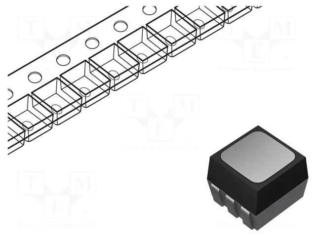 LED; RGB; SMD; 2828,PLCC6; 1.8÷2.4/2.6÷3.8/2.6÷3.6VDC; 110°; 20mA BROADCOM (AVAGO) ASMB-UTF0-0D20B