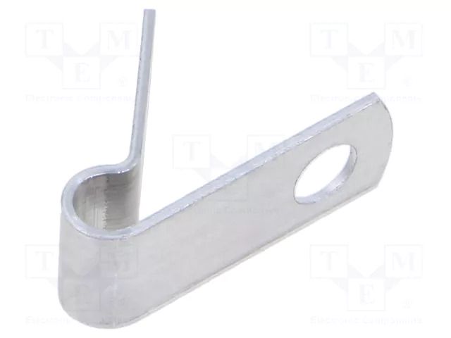 Fixing clamp; 4.8mm; aluminium ESSENTRA ESS-10000168