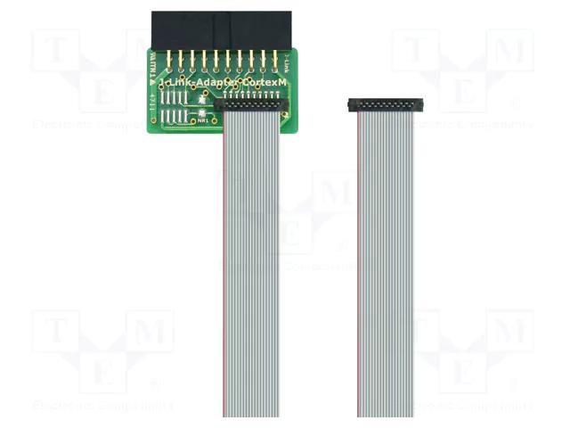 Adapter: extension module; JTAG 20pin,Samtec FTSH 19pin SEGGER MICROCONTROLLER 19PINCORTEXMADAP