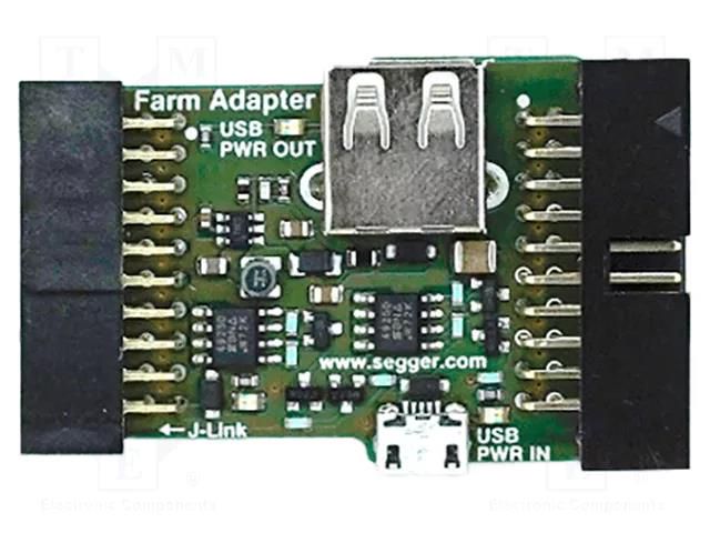 Adapter: extension module; Kit: adapter SEGGER MICROCONTROLLER TESTFARMPOWERADAP