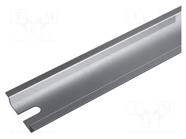 DIN rail; W: 15mm; TS15 x 5; Profile ht: 5mm ROSE ROSE-10061102