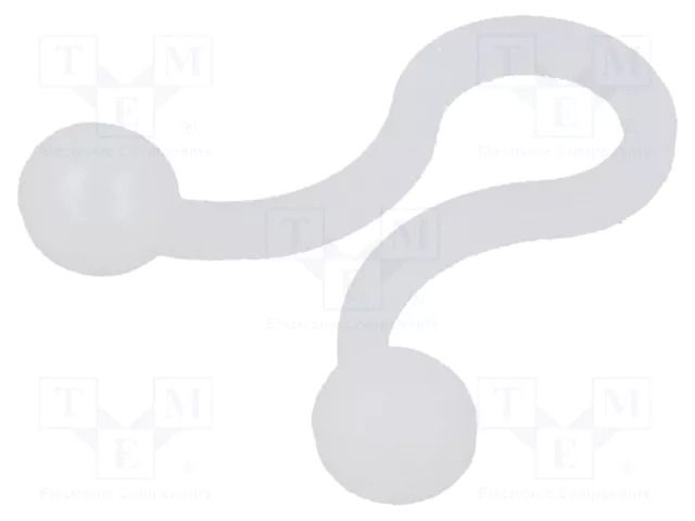 Cable clips; 5.1÷71mm; polyamide; natural; Cable P-clips ESSENTRA ESS-10036044
