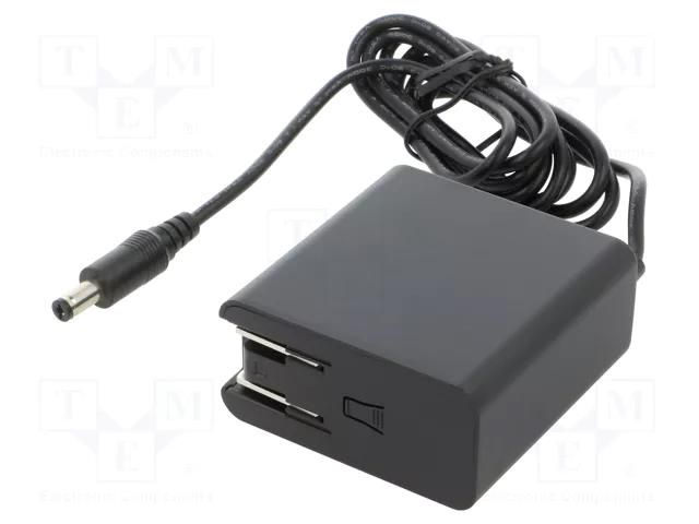 Power supply: switching; mains,plug-in; 24VDC; 1.25A; 30W; 88.5% MEAN WELL NGE30I24-P1J