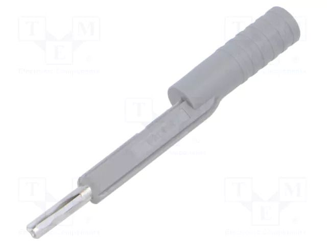 Test socket; PA; ways: 1; 5.8mm; Body: grey; banana 4mm socket PHOENIX CONTACT PAI-4-NGY
