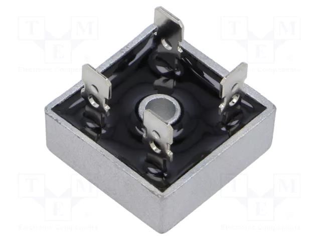 Bridge rectifier: single-phase; Urmax: 600V; If: 35A; Ifsm: 400A DC COMPONENTS MB356-DC