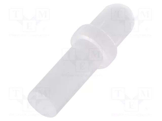 Fiber for LED; Ø3mm; L: 7.9mm; round; Front: convex; straight; PLP1 BIVAR PLP1-313