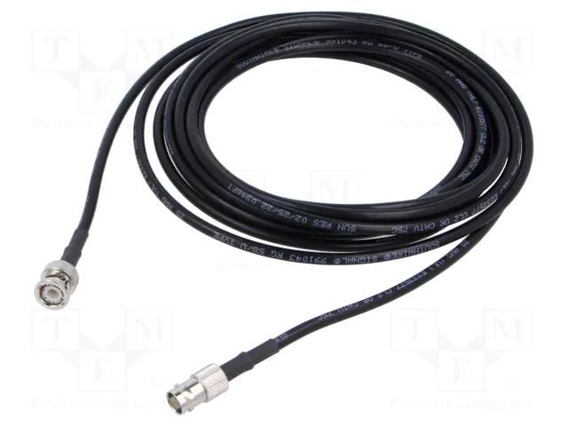 Cable; BNC male,BNC female; straight; 5m; 50Ω AMPHENOL RF 095-850-269M500