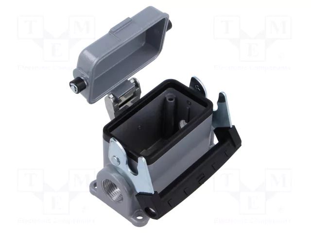 Enclosure for connectors: HDC; size H-B 10; with latch; straight LAPP 19038900