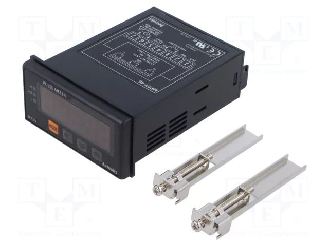 Counter: electronical; LED; pulses/speed/time; 100÷240VAC AUTONICS MP5Y-46