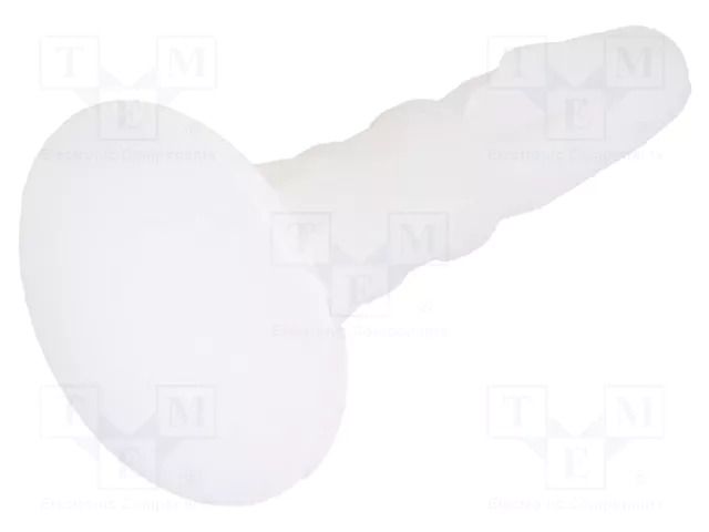 Assembly stud; polyamide; L: 9.5mm; snap fastener; Ø1: 4mm ESSENTRA ESS-10023822