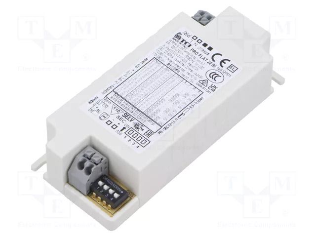 Power supply: switching; LED; 5÷44VDC; 125÷500mA; 220÷240VAC; IP20 TCI 127571