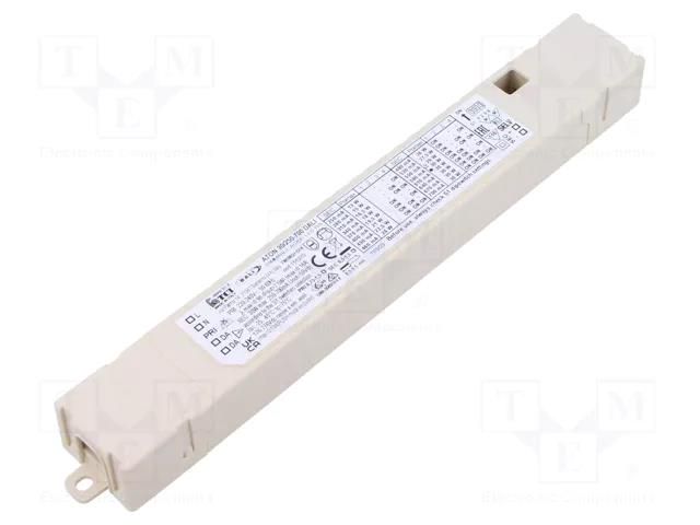 Power supply: switching; LED; 3÷52VDC; 250÷700mA; 220÷240VAC; IP20 TCI 151370