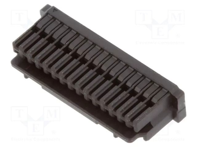 Connector: wire-board; plug; female; KW30; 1A; PIN: 15; crimped; 1mm HIROSE KW30-15P-1C-800