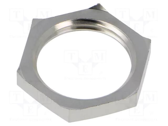 Nut; with earthing; M20; lead free; brass; Thread: metric LAPP LP-52103320LF