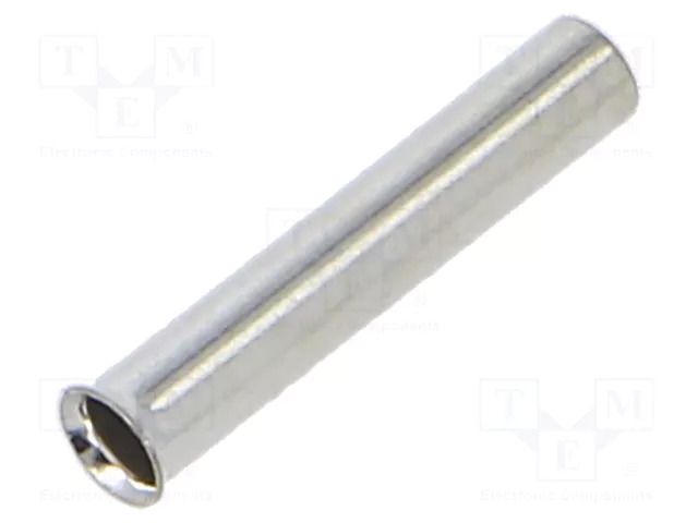 Tip: bootlace ferrule; non-insulated; copper; 1.5mm2; 12mm; tinned ERKO TA-1.5-12/100