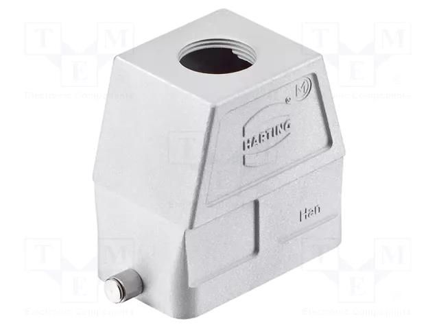 Enclosure for connectors: HDC; size 10B; for cable; Han® B; IP65 HARTING 19628100447