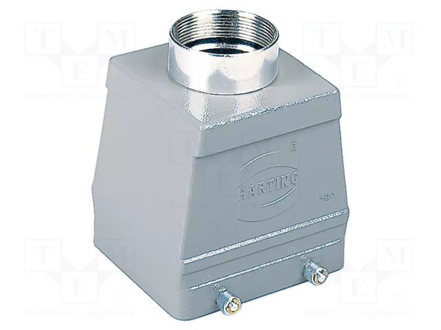 Enclosure for connectors: HDC; Type: high; Gland: PG42 HARTING 09300320423