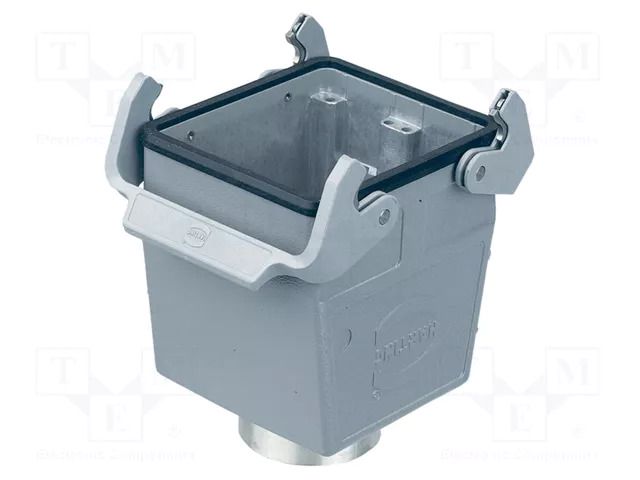 Enclosure for connectors: HDC; Type: high; Gland: PG42 HARTING 09300320733