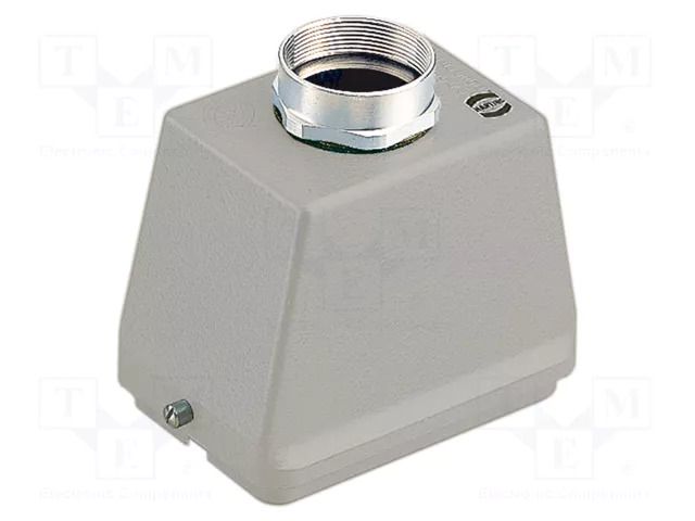 Enclosure for connectors: HDC; Type: high; Gland: PG42 HARTING 09300480442