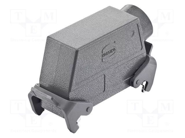 Enclosure for connectors: HDC; Type: high; Gland: PG29 HARTING 09307240531