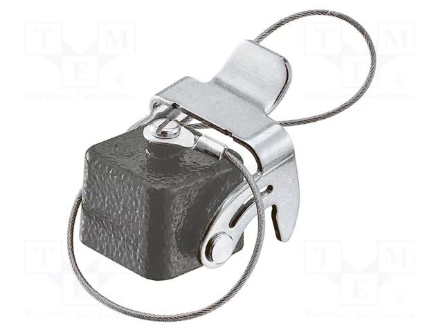 Protection cover; size 3A; Han® M; IP65,IP67; for latch HARTING 09370035402