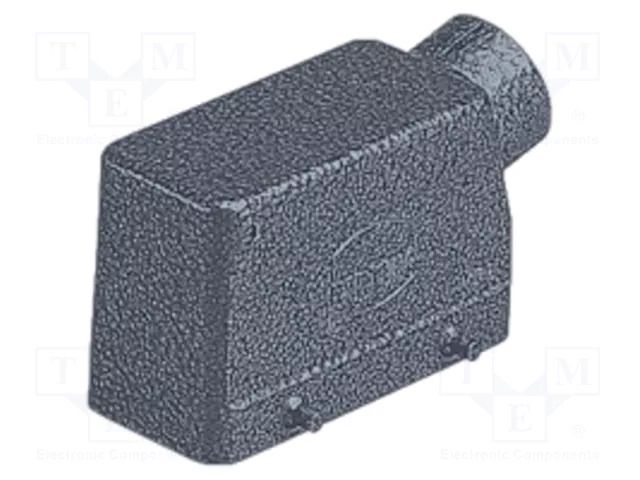 Enclosure for connectors: HDC; size 10B; for cable; Han® M HARTING 09370101521