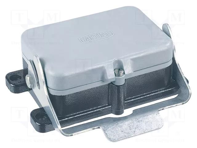 Enclosure for connectors: HDC; size 48B (2 x 24B); Han® M; IP65 HARTING 09370480301