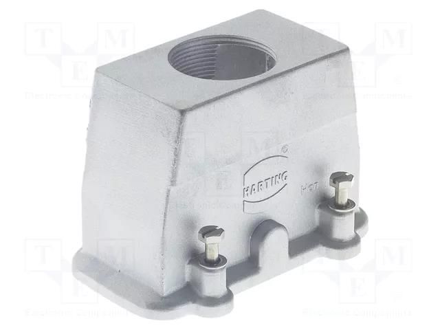 Enclosure: for HDC connectors; Han® B,Han® EMC; size 10B; EMC HARTING 09620100440