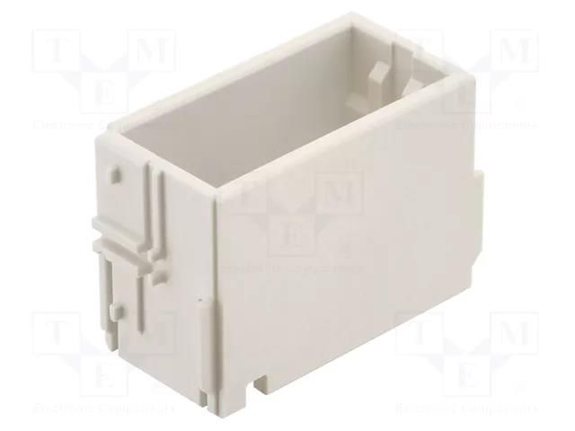 Yellock mixed adapter carrier hood HARTING 11002000101