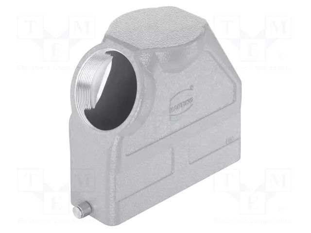 Enclosure for connectors: HDC; Type: high; Gland: M50 HARTING 19300240549