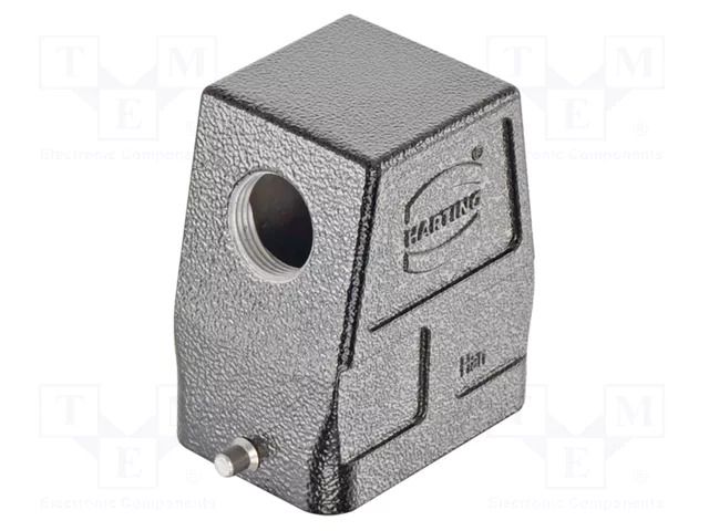 Enclosure for connectors: HDC; size 6B; for cable; Han® M; high HARTING 19370060546