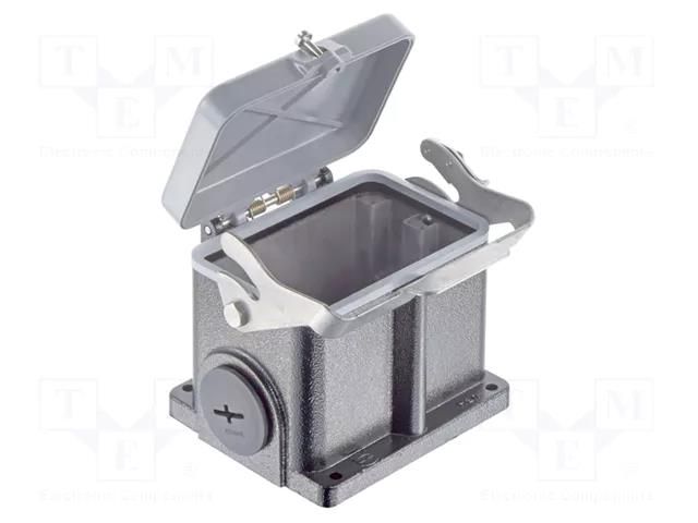 Enclosure for connectors: HDC; size 48B (2 x 24B); Han® M; IP65 HARTING 19370480299
