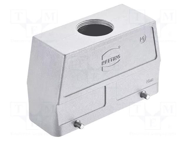 Enclosure for connectors: HDC; size 24B; for cable; IP65; high HARTING 19628240428