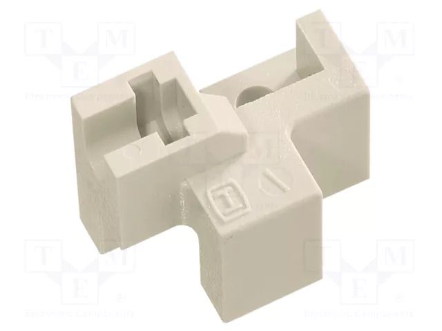 Mounting clamp; DIN-Power fixing bracket A left HARTING 09060009901