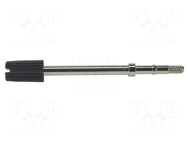 KNURLED LOCKING SCREW WITH PLASTIC CAPM3 HARTING 09670029013