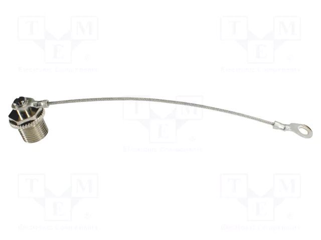 Protection cover; IP65,IP67; metal; female M12 connectors HARTING 21010000031