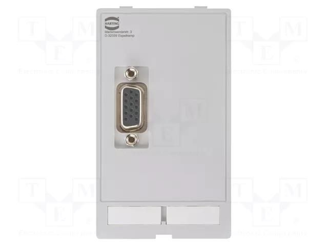 Data module (1xHD-Sub 15, VGA) HARTING 39500030220