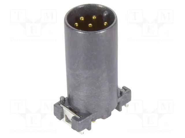 PIN: 8; male; M12-PCB-SMT-2PC-8P-ACOD-M-STR; straight HARTING 21033111815